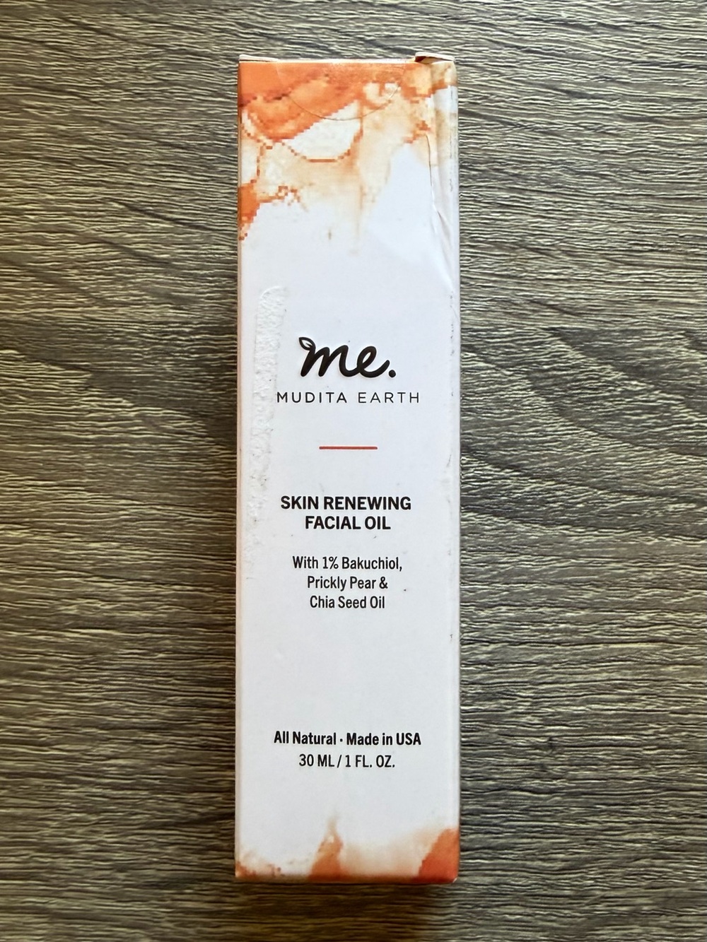 Mudita Earth Bakuchiol Skin Renewing Facial Oil Prickly Pear Chia Seed 30ml